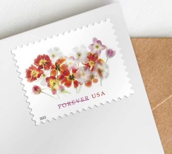 Tulips 2022 Forever First Class Postage Stamps, Flowers, Garden, Love, Postal, (1 Sheet, 20 Stamps) New Release