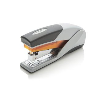 Swingline Optima 25 Reduced Effort Stapler, 25 Sheets, Gray/Orange